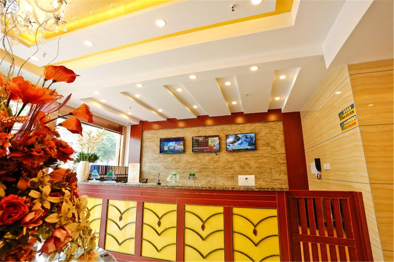 Greentree Inn Taizhou New District Hospital Of People' S Hospital Mingliu Express Hotel Dış mekan fotoğraf